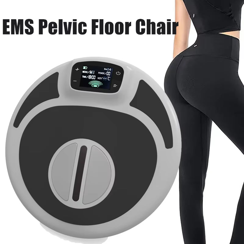 For Women Man Electric EMS Pelvic Floor Muscle Kegel Exercise Butt Lifting Repair Chair Urinary Incontinence Treatment