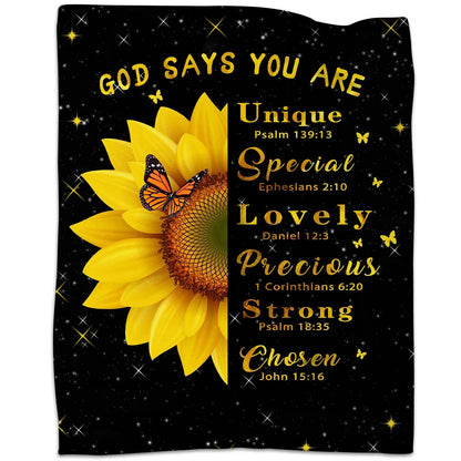 Sunflower Blanket Gifts for Daughter, Mom and Dad, Birthday, Daughter, Graduation, Best Gifts for Christmas