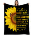 Sunflower Blanket Gifts for Daughter, Mom and Dad, Birthday, Daughter, Graduation, Best Gifts for Christmas