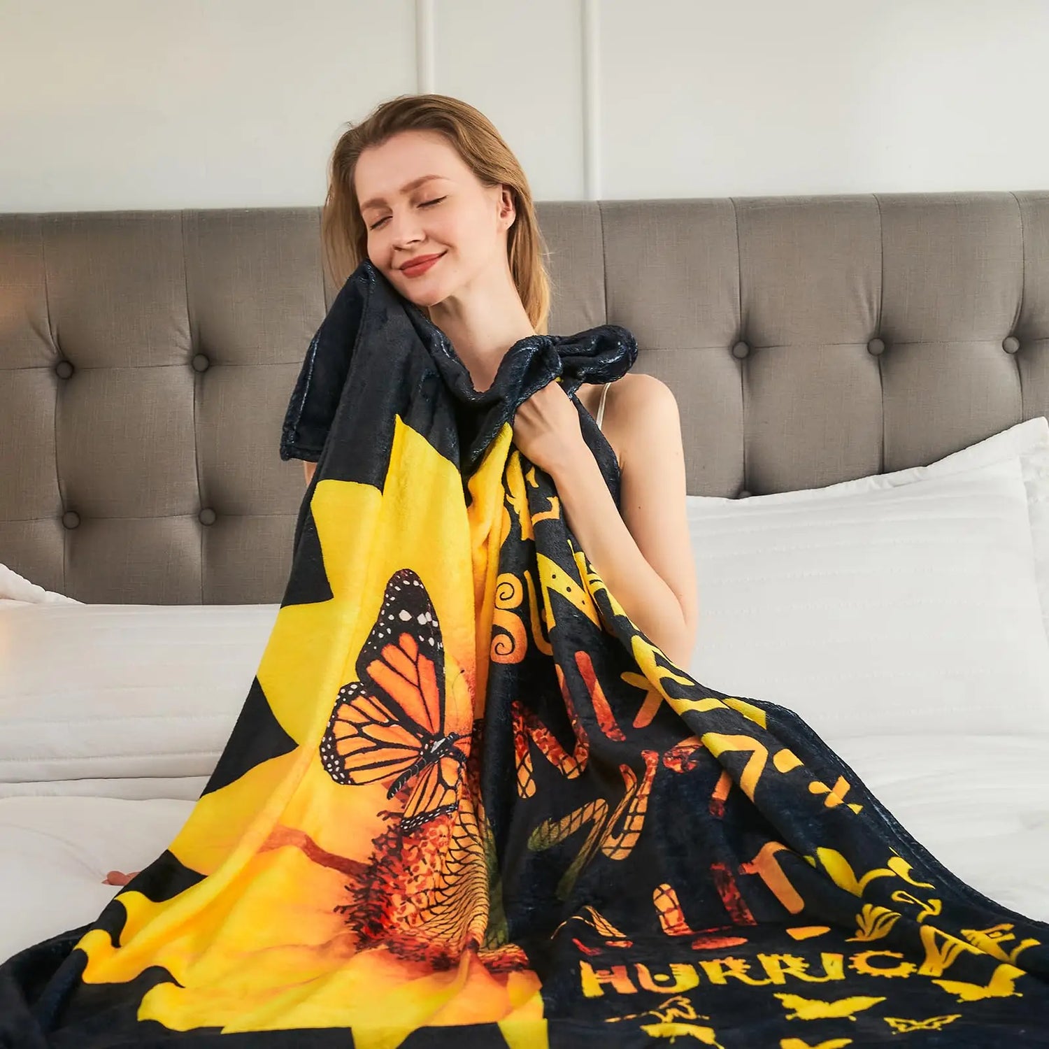 Sunflower Blanket Gifts for Daughter, Mom and Dad, Birthday, Daughter, Graduation, Best Gifts for Christmas